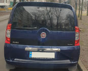Citroen Nemo 2007–2017 Uzliktnis virs numura zīmes (nerūsējošais tērauds) foto 1