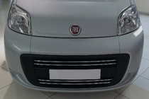 Citroen Nemo 2007–2017 Radiatora režģa uzlika (4 daļas, nerūsējošais tērauds) OmsaLine – itāļu nerūsējošais tērauds foto 1