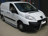 Citroen Nemo 2007–2017 Sānu sliekšņi Premium (2 gab., nerūsējošais tērauds) Ø60 mm foto 1