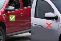 Dacia Duster 2008–2018 Hromēti spoguļu uzlikas (2 gab.) V-2 foto 4