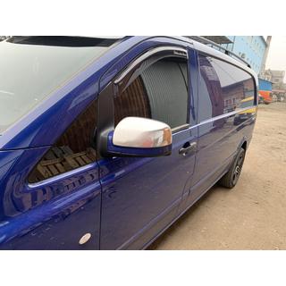 Hromēti spoguļu pārklāji Vito 2010-2015 (2 gab.) Mercedes Vito W639 2004–2014 foto 2