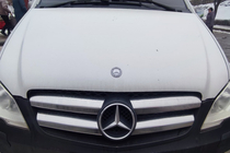 Mercedes Vito W639 2004–2014 Priekšējā režģa uzlikas 2010-2015 (nerūsējošais tērauds) Carmos - turku teras foto 3