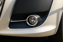 Fiat Doblo II 2010–2022 Miglas lukturu hroma apmale ar līnijām (2010-2015, 4 gab., nerūsējošais tērauds) foto 3