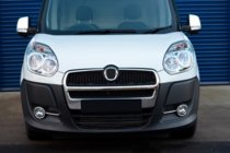 Fiat Doblo II 2010–2022 Miglas lukturu hroma apmale ar līnijām (2010-2015, 4 gab., nerūsējošais tērauds) Carmos - turku teras foto 5