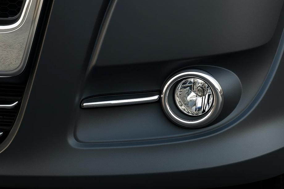 Fiat Doblo II 2010–2022 Miglas lukturu hroma apmale ar līnijām (2010-2015, 4 gab., nerūsējošais tērauds) Carmos - turku teras Image