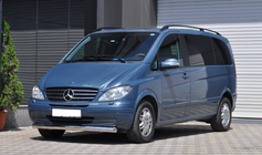 Mercedes Vito W639 2004–2014 Priekšējais ķengurtaisnis ST008 (nerūsējošais tērauds) 2010-2015, 42 mm foto 2