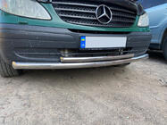 Mercedes Vito W639 2004–2014 Priekšējais aizsargstienis ST014 (nerūsējošais tērauds) 2004-2010, 60→42 mm foto 4