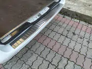 Mercedes Vito/V klase W447 2014– OmsaLine aizmugurējā bampera uzlika (nerūsējošais tērauds) Glancēta foto 11