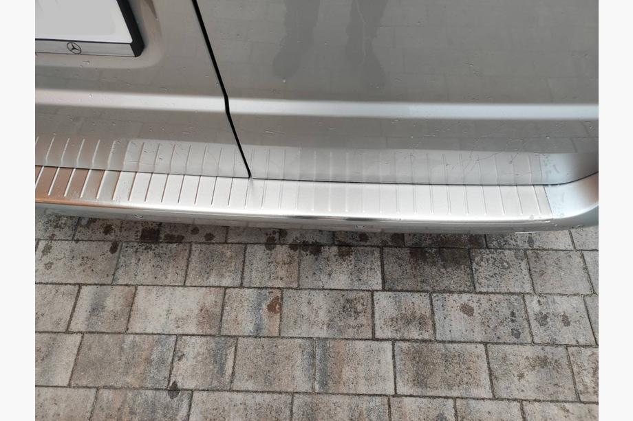 Mercedes Vito/V klase W447 2014– OmsaLine aizmugurējā bampera uzlika (nerūsējošais tērauds) Matēta Foto 13