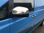 Mercedes Viano 2004–2014 Hromēti spoguļu pārsegi VITO 2010-2014 (2 gab.) Carmos – turku nerūsējošais tērauds foto 5
