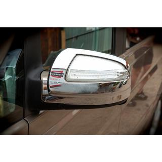 Hromēti spoguļu uzlikas VIANO 2010-2015 (2 gab., plastmasa) Mercedes Vito W639 2004–2014 foto 2