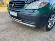 Mercedes Viano 2004–2014 Priekšējais aizsargstienis ST014 (nerūsējošais tērauds) 60/42 mm foto 2
