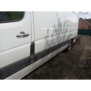 Durvju rokturu uzlikas (4 gab., nerūsējošais tērauds) Mercedes Sprinter W906 2006–2018 foto 3