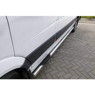 Sānu caurules (2 gab., nerūs. tērauds) Mercedes Sprinter W906 2006–2018 foto 1