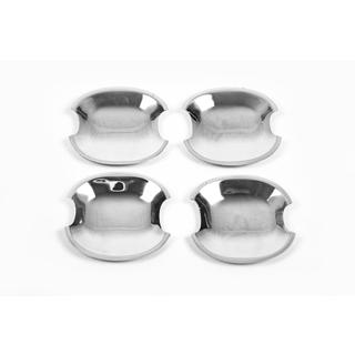 Durvju rokturu iedobes uzlikas (4 gab., nerūsējošais tērauds) Hyundai Accent 2006–2010 foto 3