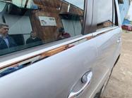 Mercedes ML W164 2005–2011 Ārējās logu apmales (4 gab., nerūsējošais tērauds) Carmos - turku teras foto 3