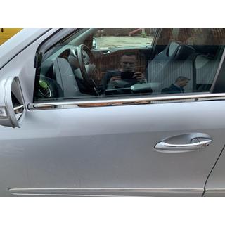 Ārējās logu apmales (4 gab., nerūsējošais tērauds) Mercedes ML W164 2005–2011 foto 4