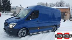 Volkswagen Crafter 2006–2016 Sānu sliekšņi Premium (2 gab., nerūs.) foto 5
