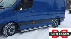 Volkswagen Crafter 2006–2016 Sānu sliekšņi Premium (2 gab., nerūs.) foto 6