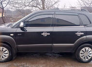 Hyundai Tucson JM 2004– Logu apdares līstes (4 gab., nerūsējošais tērauds) foto 1