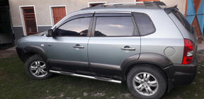 Hyundai Tucson JM 2004– Durvju rokturu uzlikas (4 gab., nerūsējošais tērauds) foto 3