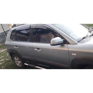 Durvju rokturu uzlikas (4 gab., nerūsējošais tērauds) Hyundai Tucson JM 2004– foto 1