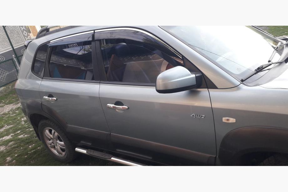 Hyundai Tucson JM 2004– Durvju rokturu uzlikas (4 gab., nerūsējošais tērauds) Image