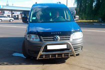 Volkswagen Caddy 2004–2010 Priekšējais bullbar WT003 (nerūsējošais tērauds) foto 6