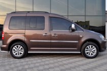 Volkswagen Caddy 2004–2010 Sānu caurules BB001 (2 gab., nerūsējošais tērauds) foto 2