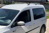 Volkswagen Caddy 2010–2015 Hromēti jumta reliņi foto 4