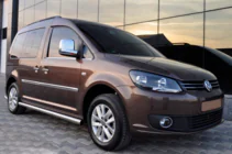 Volkswagen Caddy 2010–2015 Sānu caurules BB001 (2 gab., nerūsējošais tērauds) foto 1