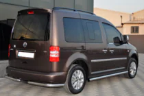 Volkswagen Caddy 2010–2015 Sānu caurules BB001 (2 gab., nerūsējošais tērauds) foto 4