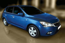 Kia Ceed 2007–2012 Logu apmales (4 gab., nerūsējošais tērauds) foto 3
