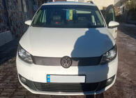 Volkswagen Caddy 2010–2015 Ziemas pārsegs radiatora restei (augšējais) Matēta foto 2
