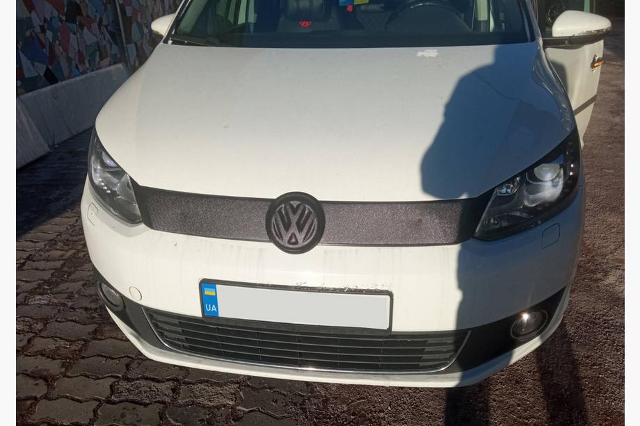 Volkswagen Caddy 2010–2015 Ziemas pārsegs radiatora restei (augšējais) Matēta Image