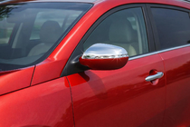 Kia Sportage 2010–2015 Atpakaļskata spoguļu uzlikas (2 gab., nerūsējošais tērauds) foto 1