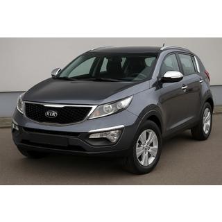 Atpakaļskata spoguļu uzlikas (2 gab., nerūsējošais tērauds) Kia Sportage 2010–2015 foto 3