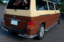 Volkswagen T4 Transporter 1990–2003 Sānu pakāpieni Premium (2 gab., nerūsējošais tērauds) Īsā bāze, 60 mm foto 10