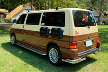 Volkswagen T4 Transporter 1990–2003 Sānu pakāpieni Premium (2 gab., nerūsējošais tērauds) Īsā bāze, 60 mm foto 8
