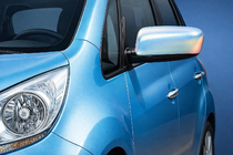 Kia Venga 2010–2019 Spoguļu uzlikas (2 gab., nerūsējošais tērauds) foto 1