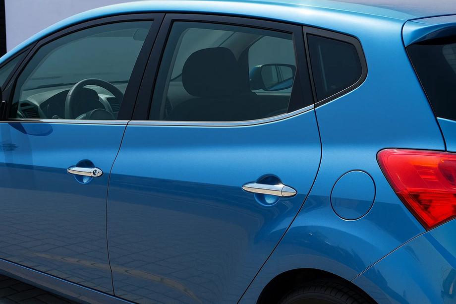 Kia Venga 2010–2019 Logu apmales (4 gab., nerūsējošais tērauds) Image
