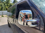 Volkswagen T4 Caravelle/Multivan 1990–2003 Spoguļu hroma uzlikas (2 gab., plastmasa) foto 3