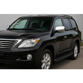 Spoguļu uzlikas (2008-2012, 2 gab., nerūsējošais tērauds) Lexus LX570/450d 2008–2022 foto 1