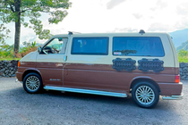 Volkswagen T4 Caravelle/Multivan 1990–2003 Sānu pakāpieni Premium (2 gab., nerūsējošais tērauds) d60, īsā bāze foto 2