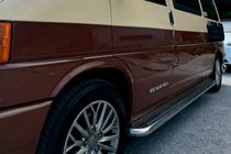 Volkswagen T4 Caravelle/Multivan 1990–2003 Sānu pakāpieni Premium (2 gab., nerūsējošais tērauds) d60, īsā bāze foto 5