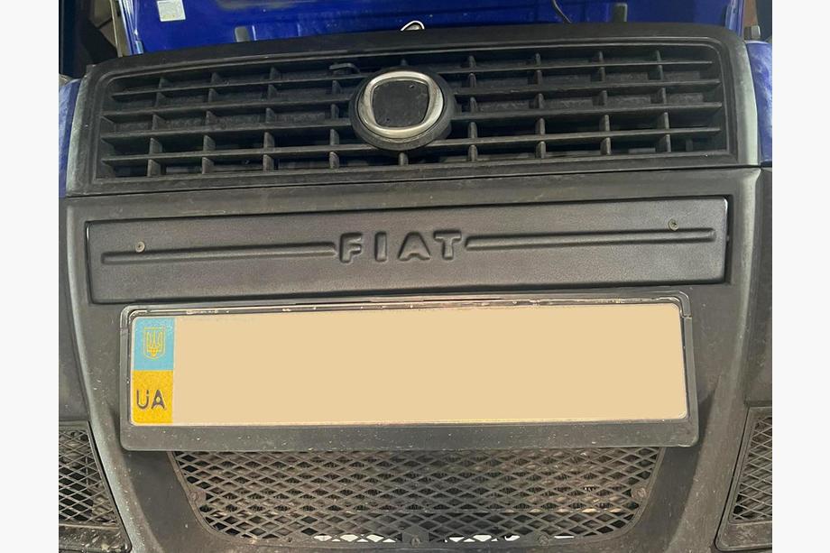 Fiat Doblo I 2005–2010 Vidējā ziemas uzlika radiatora restēm Image
