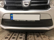 Renault Logan II 2013–2022 Ziemas apakšējais radiatora režģa aizsegs (2013-2015) Glancēta foto 2