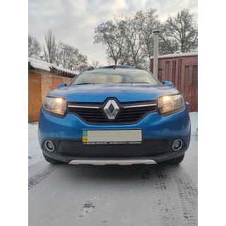 Ziemas apakšējais radiatora režģa aizsegs (2013-2015) Renault Logan II 2013–2022 foto 3