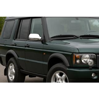 Spoguļu uzlikas (2 gab., nerūsējošais tērauds) Land Rover Discovery II 1998–2004 foto 1