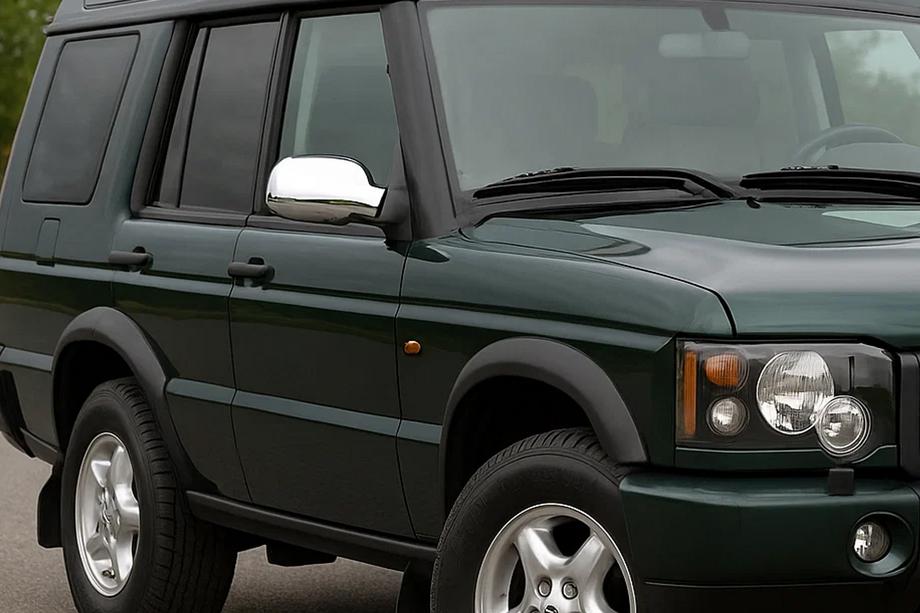 Land Rover Discovery II 1998–2004 Spoguļu uzlikas (2 gab., nerūsējošais tērauds) OmsaLine – itāļu nerūsējošais tērauds Image